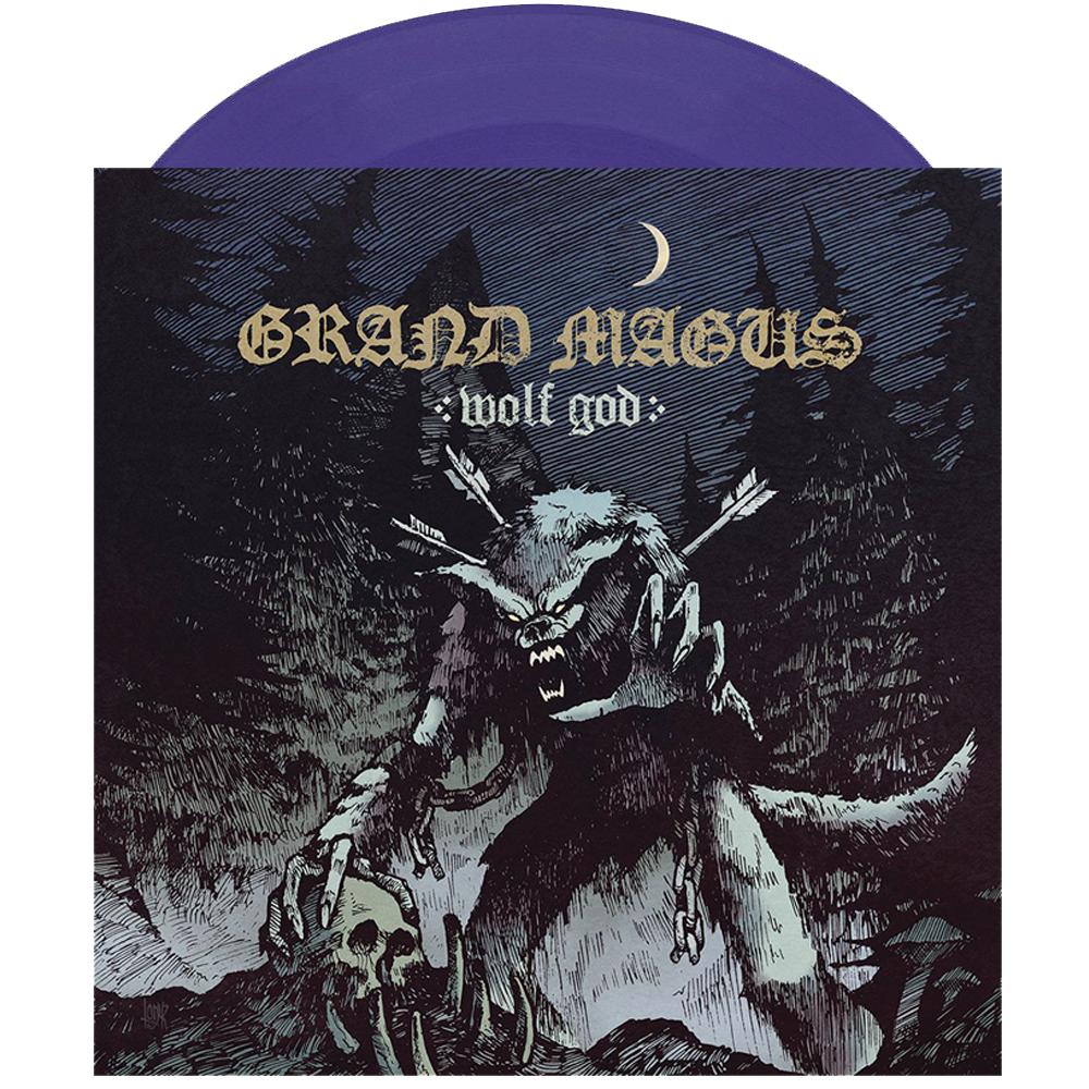  GRAND MAGUS 'Wolf God' limited Vinyl lilac 