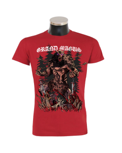 GRAND MAGUS 'Werewolf' T-Shirt Red 